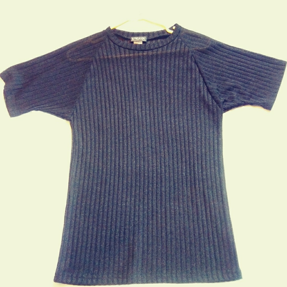 Thin slinky semi see through shirt